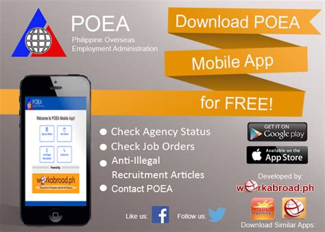 apps poea gov ph|POEA Jobs .